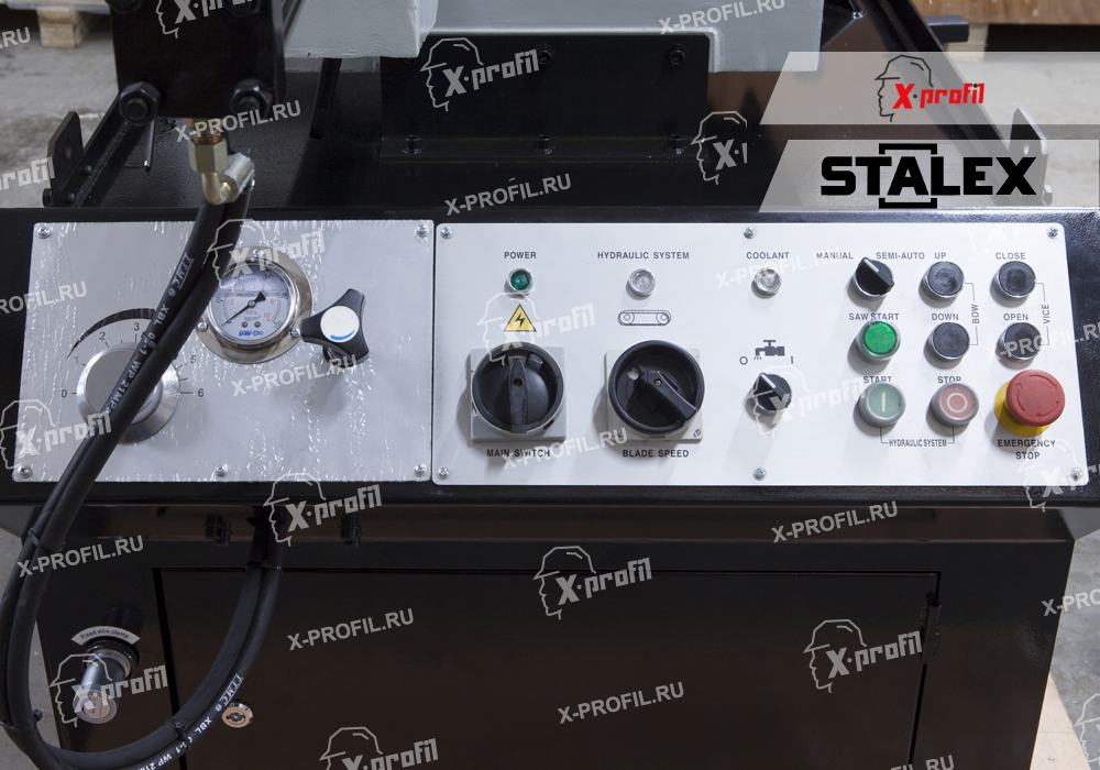 Ленточнопильный полуавтоматический станок Stalex BS-460G фото товара
